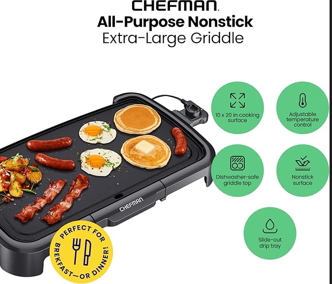 Chefman XL Electric Griddle