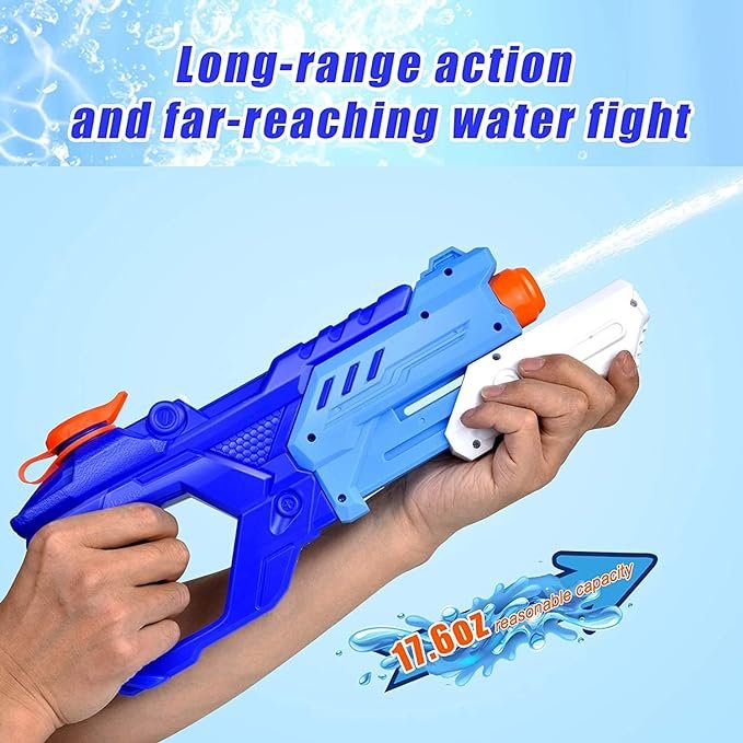 Quanquer 3 Pack Water Guns for Kids Adults