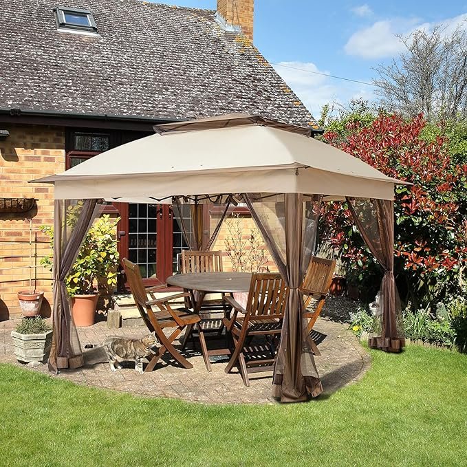 Cool Spot 11x11 Pop-Up Instant Gazebo