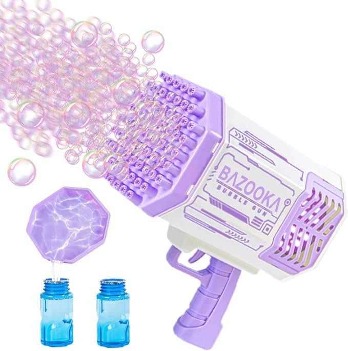 Purple Bubble Gun