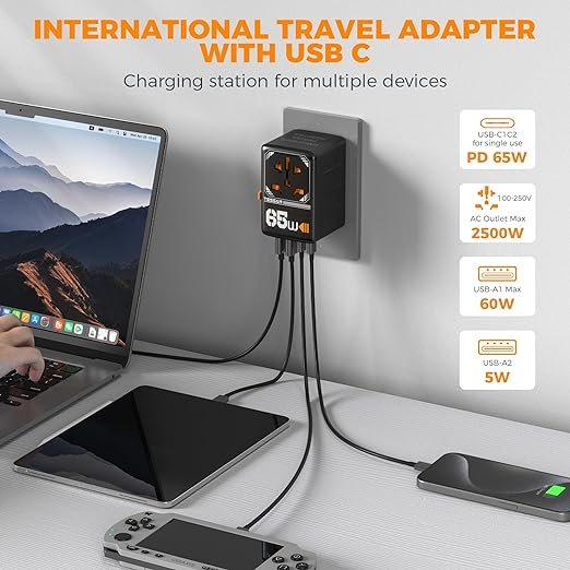 TESSAN Universal Travel Adapter