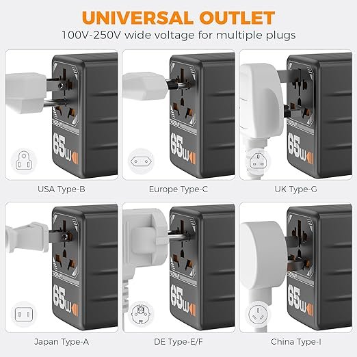 TESSAN Universal Travel Adapter