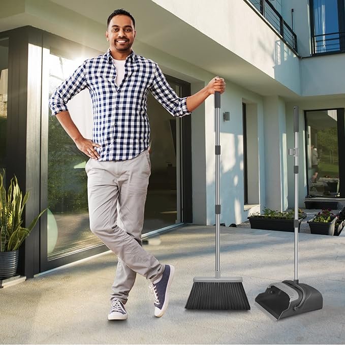 kelamayi Broom and Dustpan Set